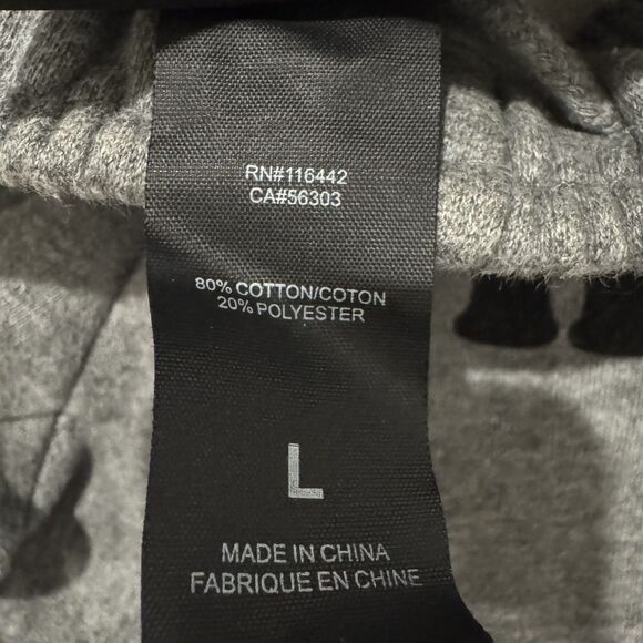 Danny Duncan I Love Hot Moms Sweatpants Joggers Sz L Gray Funny Lounge Pants - Picture 4 of 10